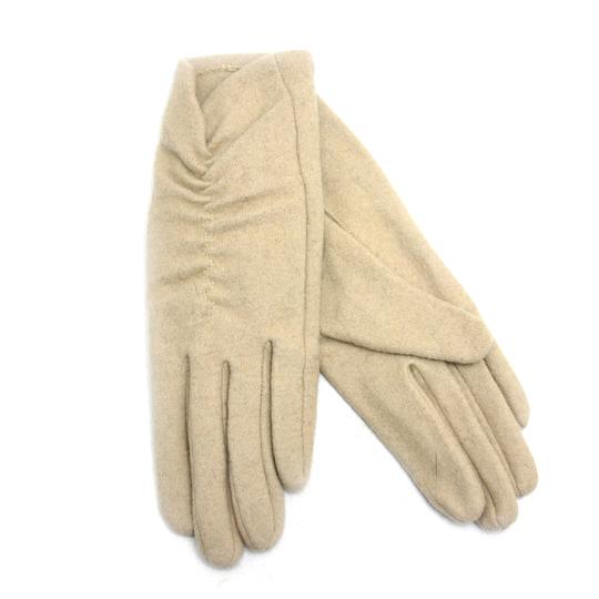 Перчатки женские, текстильные Wool gloves